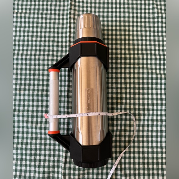 Stanley Aladdin Vintage Metal Thermos Heavy Duty Stopper-RS47 Cup-SS04 - Picture 13 of 13